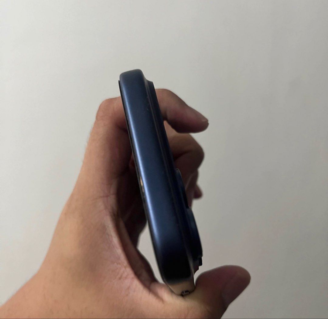 Apple iPhone 17 Pro Max 256GB Deep Blue (Category: iPhone 17 Series) located in Pasay City. Submitted by yanie0429 (Listing ID 1470806242, Image 2). Description: Complete with box and receipt -No sim restrictions (Open-line) -90% BH 444 CC updated iOS 27.2 -Warranty until December 6, 2026 -98% smooth with light scratch paint chip on left side near the screen but not visible with case -No other issues and no history of repair Slightly negotiable R