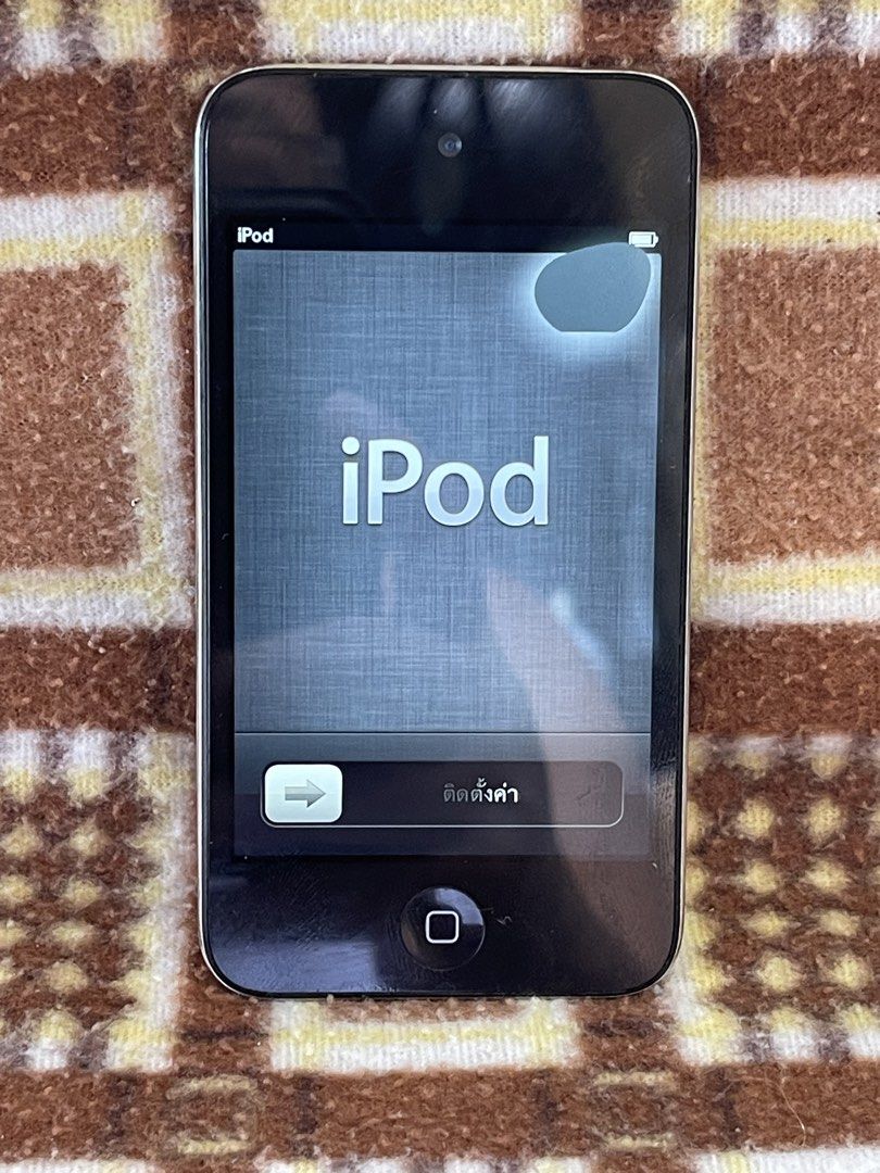 Apple Ipod Touch 4thgen 8GB AS IS basahin detalye (Category: Portable Music Players) located in Caloocan City. Submitted by red_rob (Listing ID 1470764545, Image 3). Description: AS IS BASIS kaya po basahin ang description Used Apple Ipod Touch 4th Gen 8gb A1367 From Japan Small lcd burn see pic, “connect to itunes” message Touch goods kahit un may burn functioning touch yan Ok pa batt, matagal pa standby, hindi bloated batt, hindi nakaangat ang 