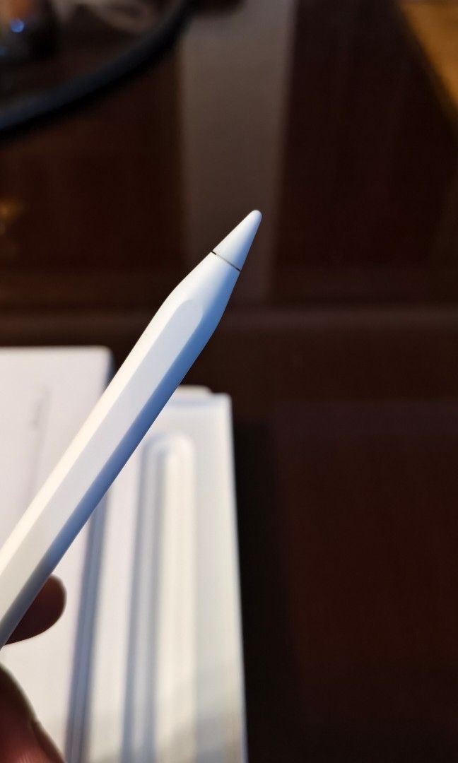 Apple Pencil Pro (Category: Other Mobile & Gadget Accessories) located in Bamban. Submitted by jpthrift_90210 (Listing ID 1470849235, Image 1). Description: Apple Pencil Pro Test all you want upon meetup NO ISSUES Condition: Bnew pristine condition, opened for testing only Loc: Bamban, Tarlac Meetup or Shipping.