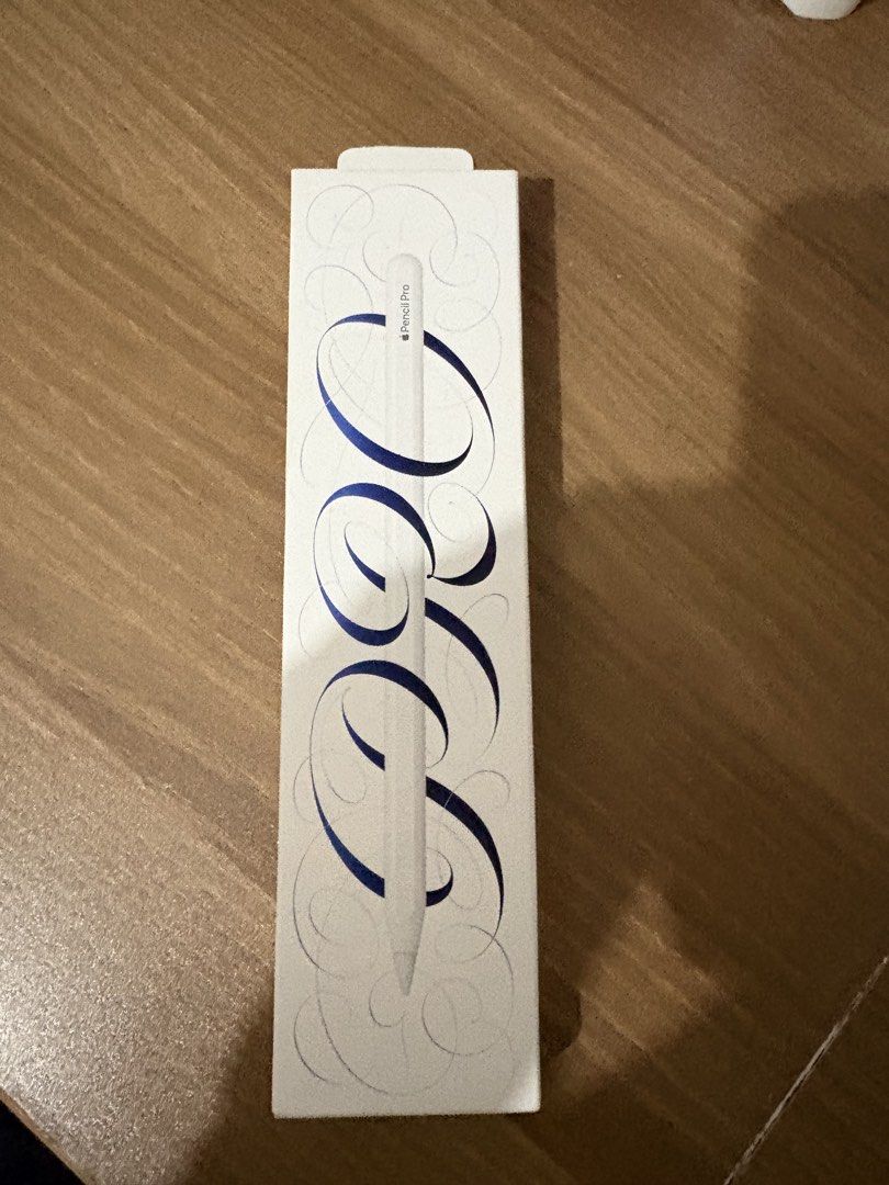 Apple Pencil Pro (Category: Other Gadgets) located in Manila. Submitted by josziellekhrister (Listing ID 1470877275, Image 2). Description: RFS: Incompatible with my current iPad. 🖊️ Apple Pencil Pro – Brand New 📌 Details: * Condition: Brand new * Only removed the plastic packaging to check compatibility * Never used * Complete with original packaging * Original prices from Beyond the box, the Loop, and Apple Store (online) indicated.