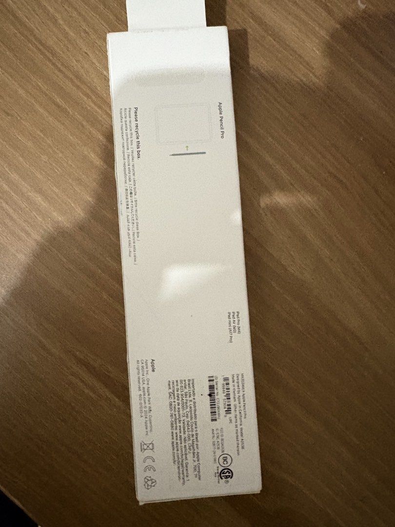 Apple Pencil Pro (Category: Other Gadgets) located in Manila. Submitted by josziellekhrister (Listing ID 1470877275, Image 3). Description: RFS: Incompatible with my current iPad. 🖊️ Apple Pencil Pro – Brand New 📌 Details: * Condition: Brand new * Only removed the plastic packaging to check compatibility * Never used * Complete with original packaging * Original prices from Beyond the box, the Loop, and Apple Store (online) indicated.