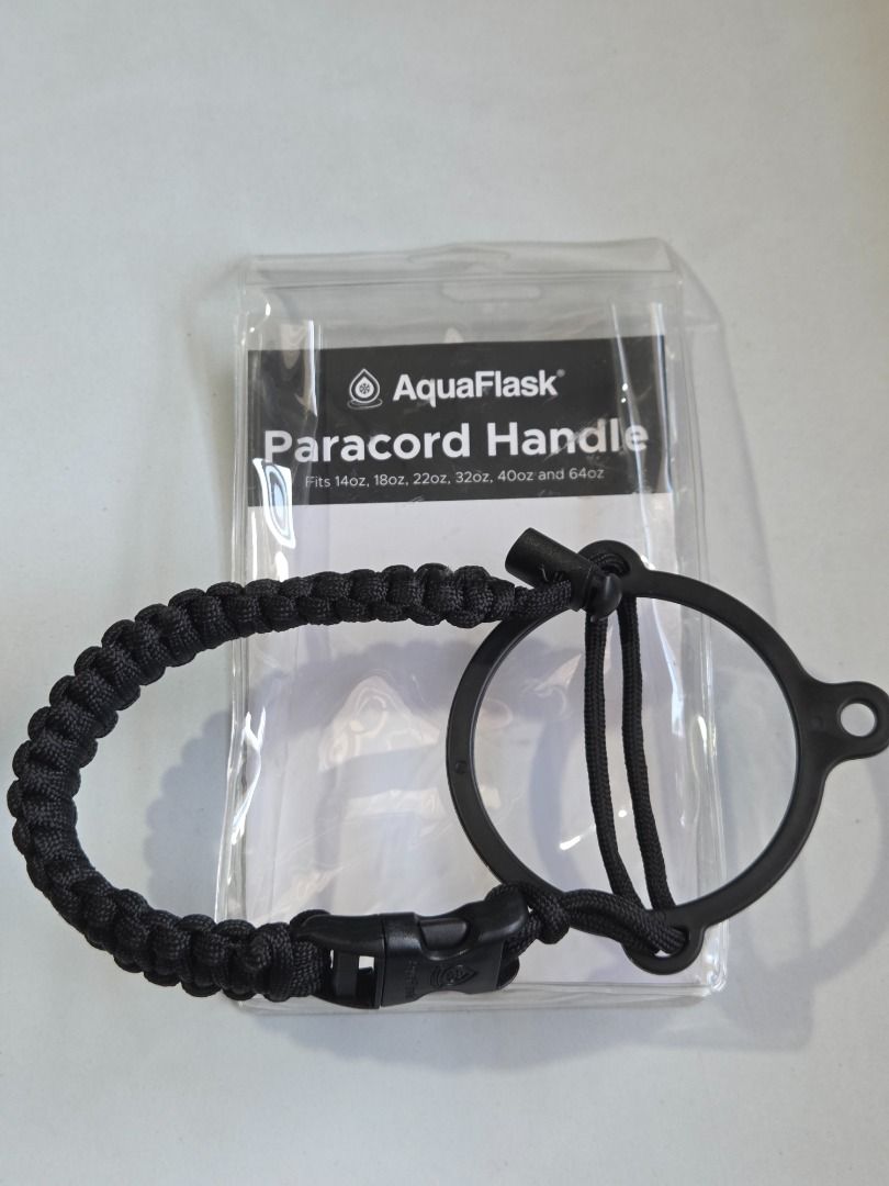 Aquaflask Paracord Handle (Category: Water Bottles & Tumblers) located in Bulacan. Submitted by limitless.melai (Listing ID 1470874424, Image 3). Description: used once RFS: Decluttering.