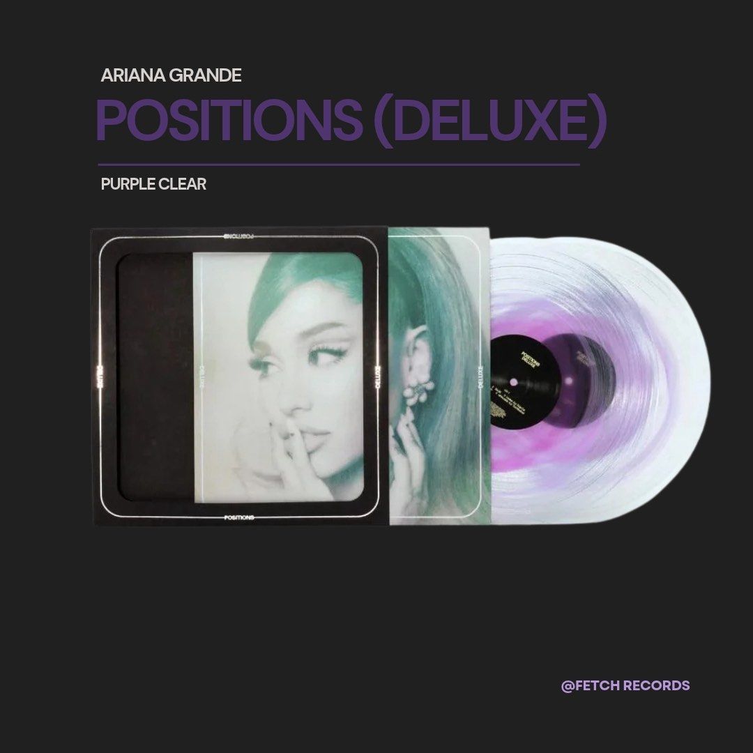 Ariana Grande - Positions VINYL (DELUXE) (Category: Vinyls) located in Manila. Submitted by fetchrecords (Listing ID 1470860285, Image 1). Description: .