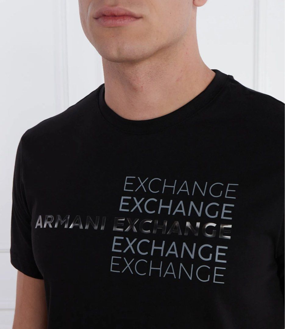 Armani Navy Blue T Shirt (Category: Tshirts & Polo Shirts ) located in Bacolod City. Submitted by thriftppy_ (Listing ID 1470785055, Image 1). Description: ARMANI EXCHANGE NAVY BLUE SHIRT Size: Medium Width: 19.5 Length: 27 Color rate: 9.8/10 Condition: Excellent near new Issue: None 💰980 DM for sure buyers 📥 Mode of payment:GCASH, BANK TRANSFER Unli vouch and vc for safety transaction. 📌Color may vary due to lighting📸 📦 Shipping via JNT EXP