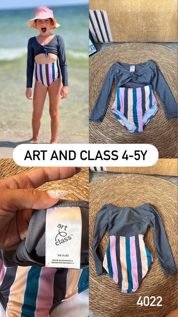 Art & class 4-5 Yrs rushguard (Category: Babies & Kids Fashion) located in Malabon City. Submitted by lheithriftshop (Listing ID 1470810096, Image 2). Description: .