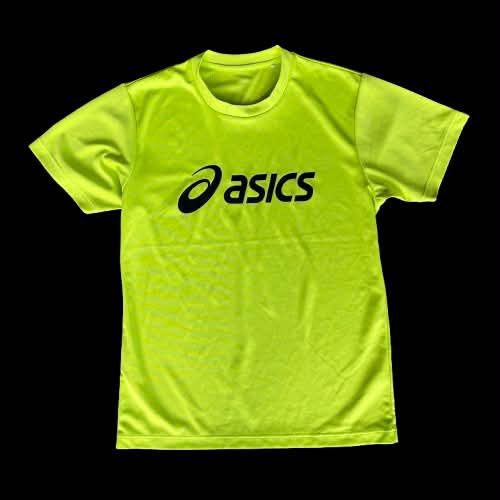 Asics Athletic Training T-Shirt 3 for 1,200 (Category: Activewear) located in Caloocan City. Submitted by landcruiser76__ (Listing ID 1470778613, Image 1). Description: - Brand: Asics - Color: Neon Yellow with Black logo print - Fit: Standard fit - Material: Lightweight, breathable, and quick-drying athletic fabric - Features: Short sleeves, crew neck, keeps you cool during workouts - Best for: Running, gym, and general fitness - Condition: Brand