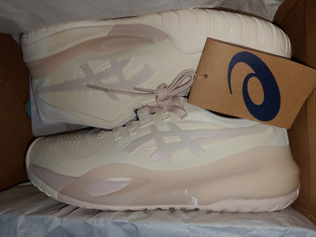ASICS Gel-Resolution 9 Cream Cashmere Tennis Shoes, Women's Fashion ...