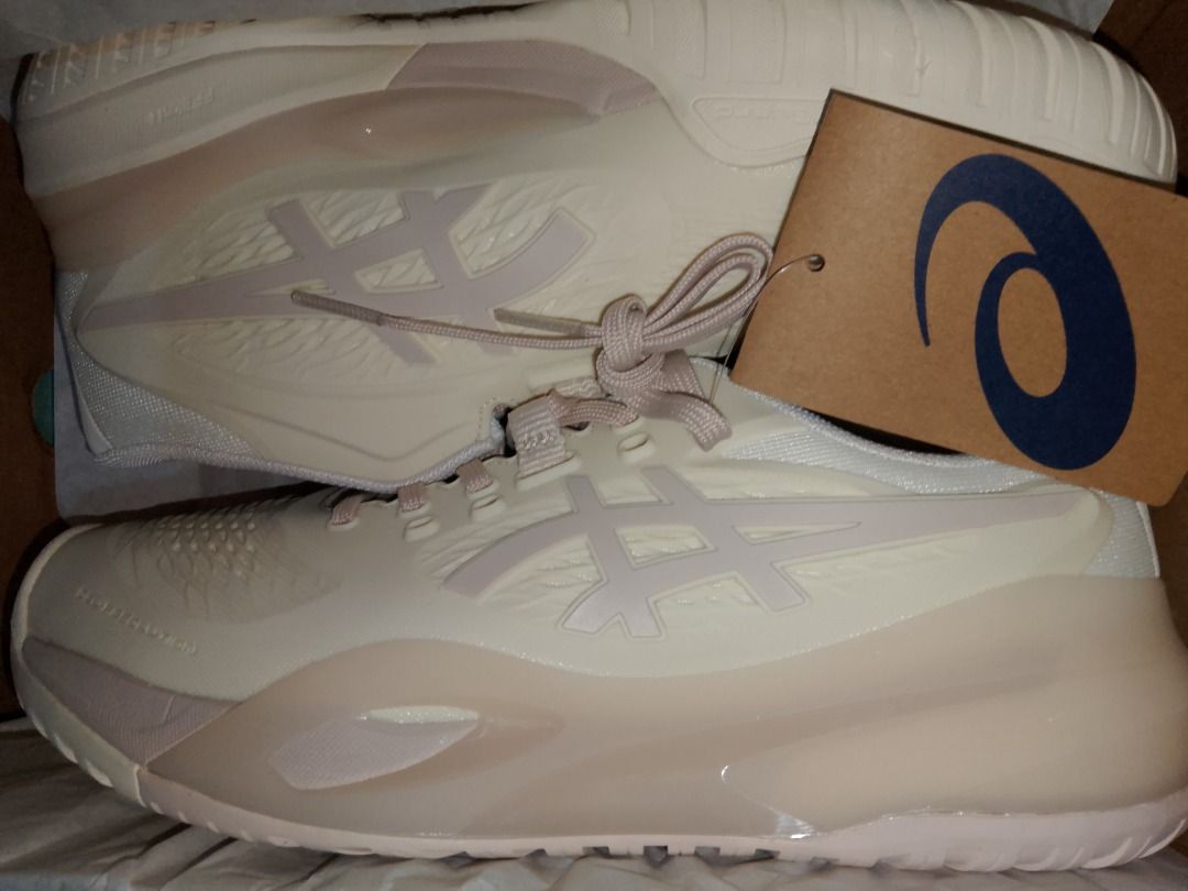 ASICS Gel-Resolution 9 Cream Cashmere Tennis Shoes, Women's Fashion ...