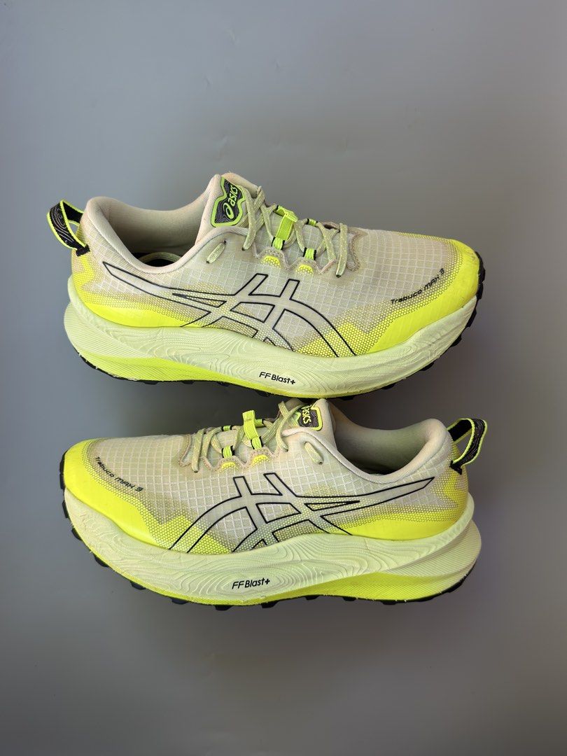 ASICS TRABUCO MAX 3 (Category: Sneakers) located in Legazpi City. Submitted by mr.solelution (Listing ID 1470801039, Image 2). Description: • ASICS TRABUCO MAX 3 ( men ) • SIZE: 9.5us / 43.5euro / 27.5cm • EXCELLENT CONDITION • MINOR SIGN OF USAGE LOCATION: LEGAZPI ALBAY BICOL 📍 PLUS SHIPPING FEE 💵 .