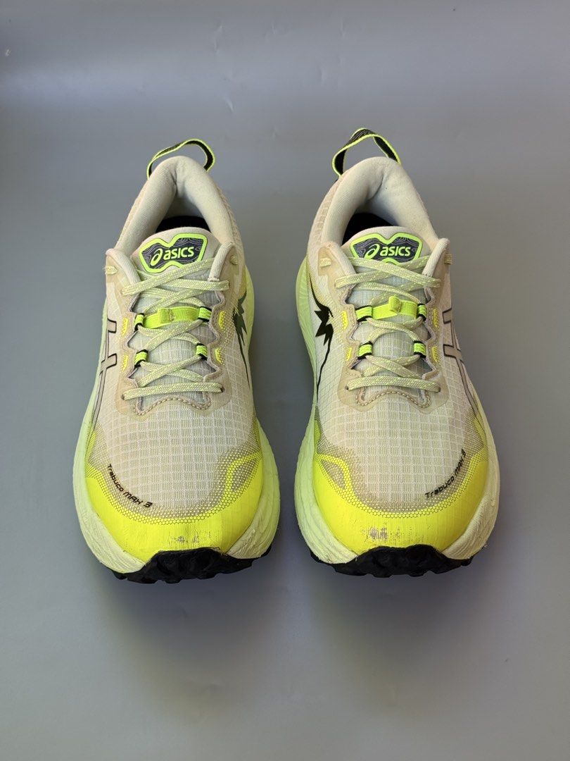 ASICS TRABUCO MAX 3 (Category: Sneakers) located in Legazpi City. Submitted by mr.solelution (Listing ID 1470801039, Image 3). Description: • ASICS TRABUCO MAX 3 ( men ) • SIZE: 9.5us / 43.5euro / 27.5cm • EXCELLENT CONDITION • MINOR SIGN OF USAGE LOCATION: LEGAZPI ALBAY BICOL 📍 PLUS SHIPPING FEE 💵 .