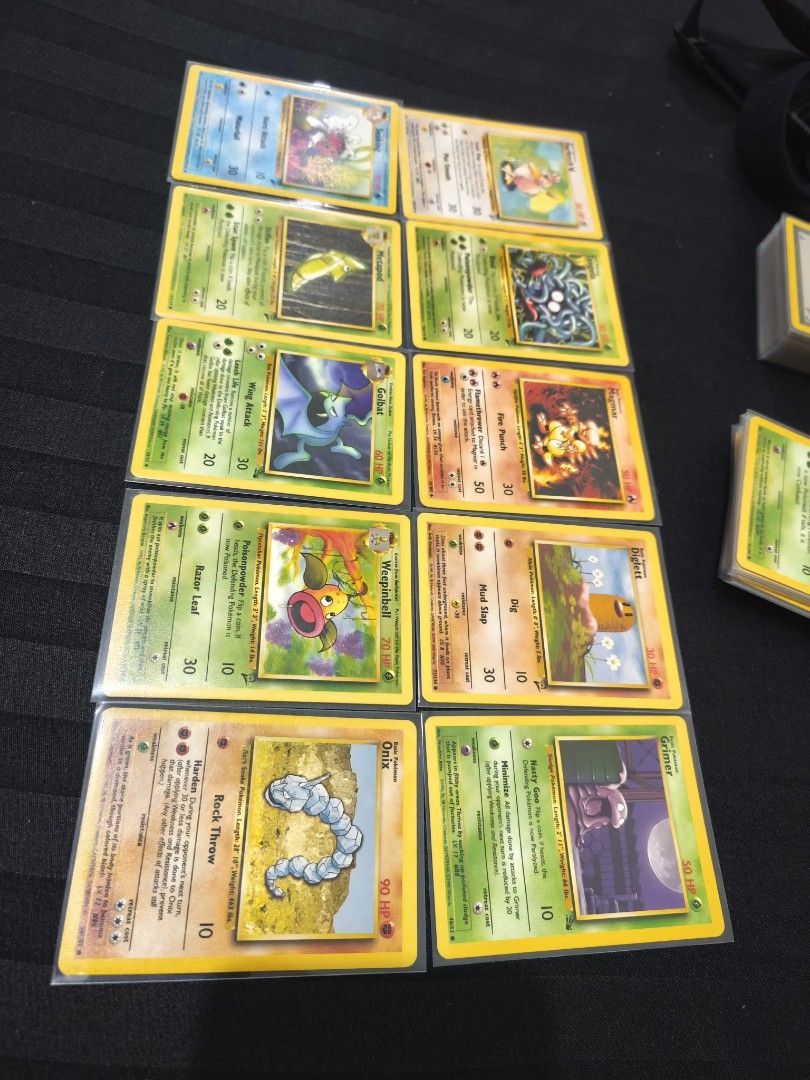 Assorted characters Assorted Common (Category: Raw Singles) located in Manila. Submitted by khen_vii (Listing ID 1470902000, Image 1). Description: Selling my vintage legit cards! All in na sana! or maramihan Condition: Lightly played especially sa trainer cards almost new. loc: Valenzuela/ Meeet up sana or halfway add gas nlg.. Pass sa LBC or any courrier📍📍📍📍.