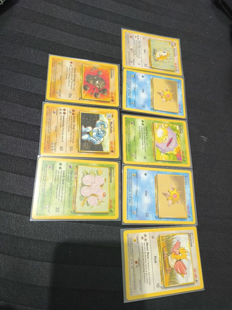 Assorted characters Assorted Common (Category: Raw Singles) located in Manila. Submitted by khen_vii (Listing ID 1470902000, Image 3). Description: Selling my vintage legit cards! All in na sana! or maramihan Condition: Lightly played especially sa trainer cards almost new. loc: Valenzuela/ Meeet up sana or halfway add gas nlg.. Pass sa LBC or any courrier📍📍📍📍.