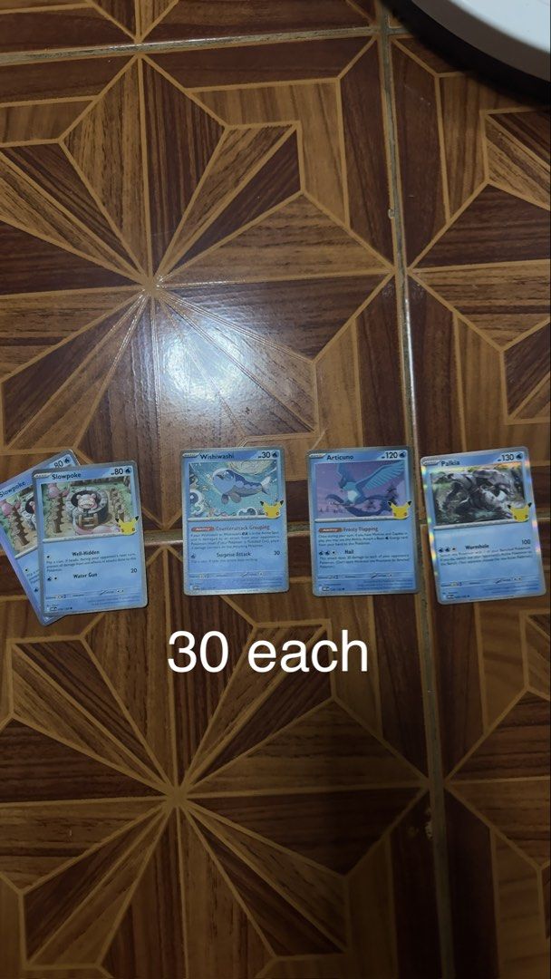 Assorted characters (Category: Raw Singles) located in Mandaluyong City. Submitted by geraldaguja123 (Listing ID 1470841992, Image 2). Description: SELLING 30th celebrations holos Check photos for prices Via lalamove or jnt if from province.