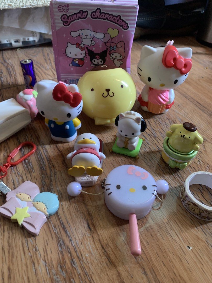 Assorted Sanrio Collectibles (Category: Other Merchandise) located in Manila. Submitted by macks_toys (Listing ID 1470863394, Image 2). Description: 📌You may send DM for your inquiries. ✨KINDLY CHECK EACH DETAILS✨ 🔳 From Japan/UK Surplus items 🔳 Manage your expectations since it’s preloved and from Surplus Items 🔳 WYSIWYG ✨ Thank you! ✨.
