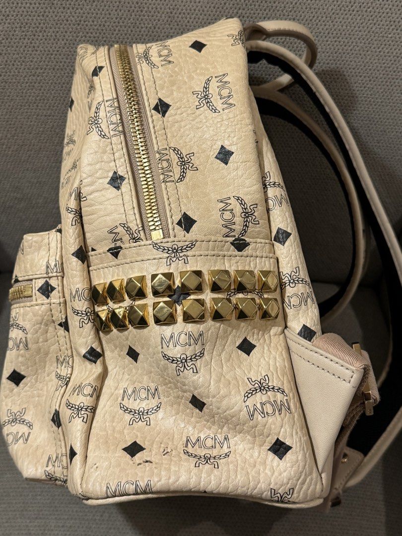 Authentic MCM (Category: Luxury Bags & Wallets) located in Manila. Submitted by chloe_luxuries (Listing ID 1470772165, Image 2). Description: Guaranteed Original MCM backpack Still in good condition No more inclusion bag only Pm for those interested .