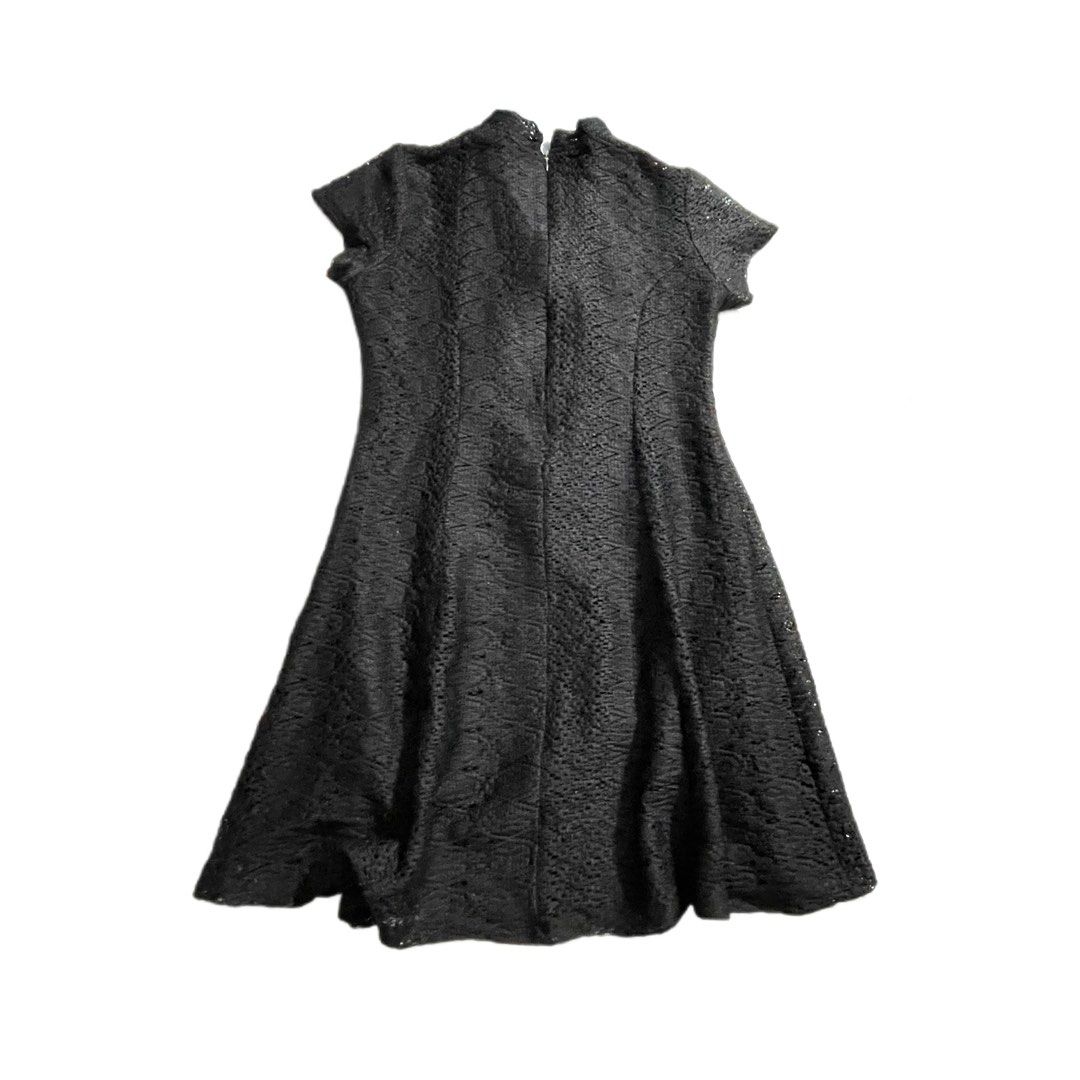 Authentic Zara Lace Textured Black Dress (Category: Dresses) located in Bulacan. Submitted by erinbtrc (Listing ID 1470827080, Image 2). Description: 10/10 Condition Authentic Color Black Size Small No Issue/Flaws Can do Same Day Delivery (Lalamove) If Metro Manila or J&T Delivery.