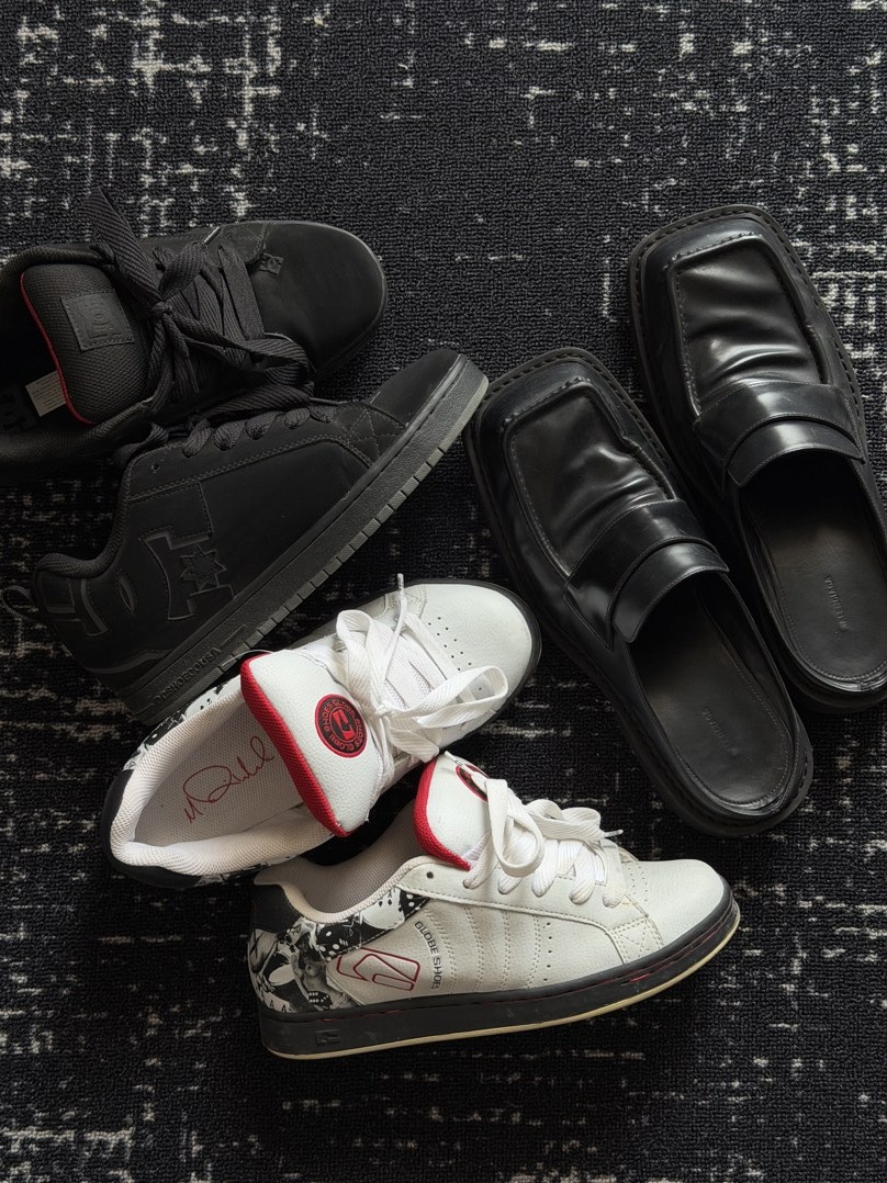 Balenciaga Inspector & Globe Porn Star SWYD & DC SHOES COURT GRAFFIK ...