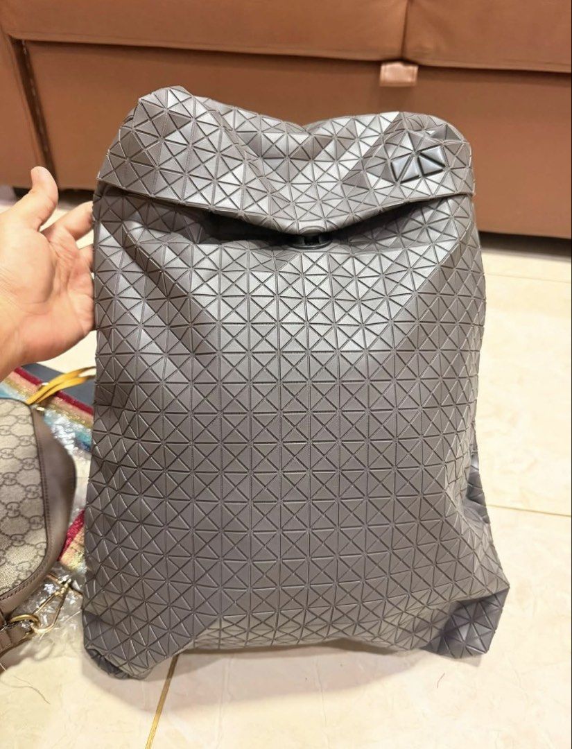 Bao Bao Issey Miyake Walker Backpack (Category: Luxury Bags & Wallets) located in Mati. Submitted by yukilux_ (Listing ID 1470765157, Image 2). Description: Authentic baobao Issey Miyake bought in japan. With Care card. Used only 3x .