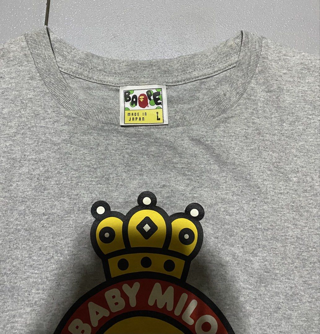 Bape baby milo (Category: Clothes Drying Rack) located in Iloilo. Submitted by cooljfinds (Listing ID 1470865003, Image 3). Description: Bape baby milo Authentic Large 20,5/26 9,8/10.