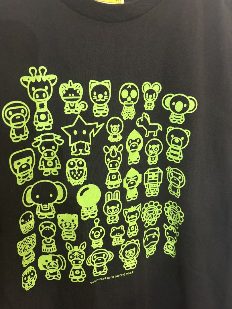 BAPE MULTI LOGO SHIRT (Category: Tshirts & Polo Shirts ) located in Makati City. Submitted by sweetfitforyouph1200 (Listing ID 1470860112, Image 2). Description: Bape shirt Multi logo Bo issue Like new.