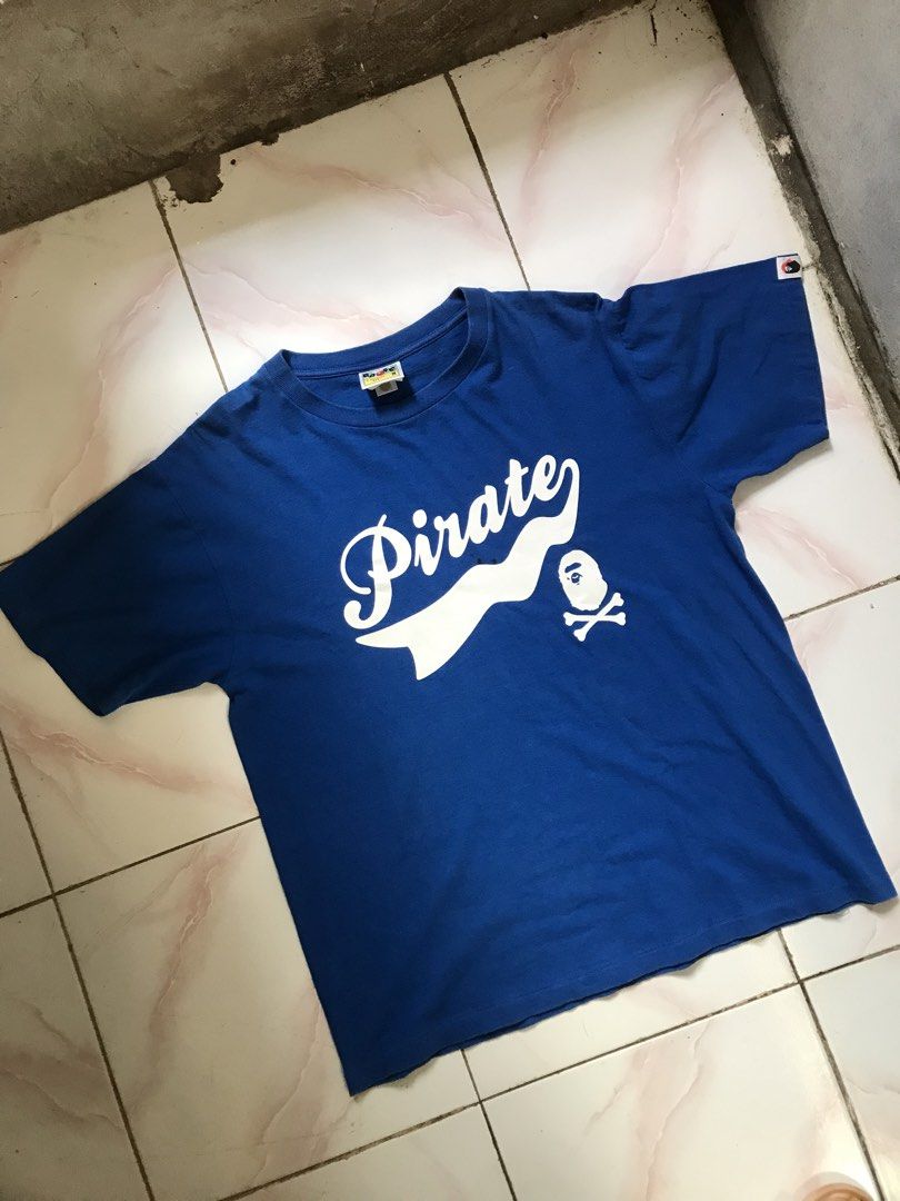 BAPE PIRATE SHIRT (Category: Activewear) located in Manila. Submitted by crismil1 (Listing ID 1470832893, Image 1). Description: DIMES 25.5 LENGTH 20 WIDTH ANJAN NA ISSUE 10/10 COLOR RATE .
