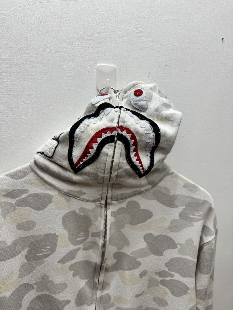 Bape Shark Zip-up hoodie (Category: Hoodies) located in Manila. Submitted by soflyapparel77 (Listing ID 1470774967, Image 2). Description: .