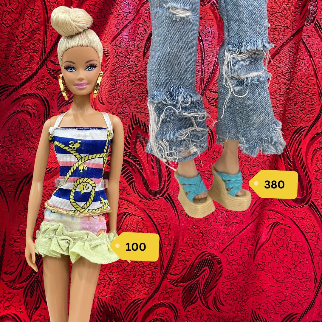 Barbie Clothes (Category: Kids Toys) located in Manila. Submitted by lovedbyjk (Listing ID 1470814467, Image 2). Description: Slide 1 Skirt: SOLD.