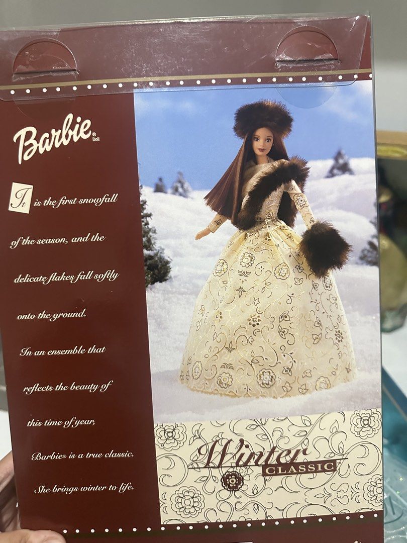 Barbie Winter Classic Special Edition Doll (Category: Figurines & Statues) located in Cainta. Submitted by Sammmmm (Listing ID 1470838990, Image 2). Description: nrfb barbie lalamove from cainta.