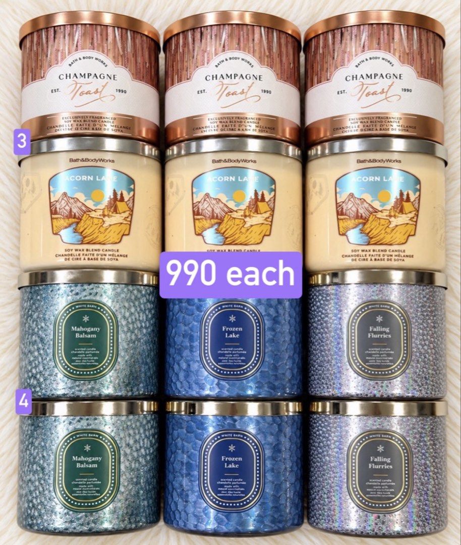 Bath & Body Scented Candles (Category: Home Fragrance) located in Manila. Submitted by donaldann (Listing ID 1470765582, Image 1). Description: .