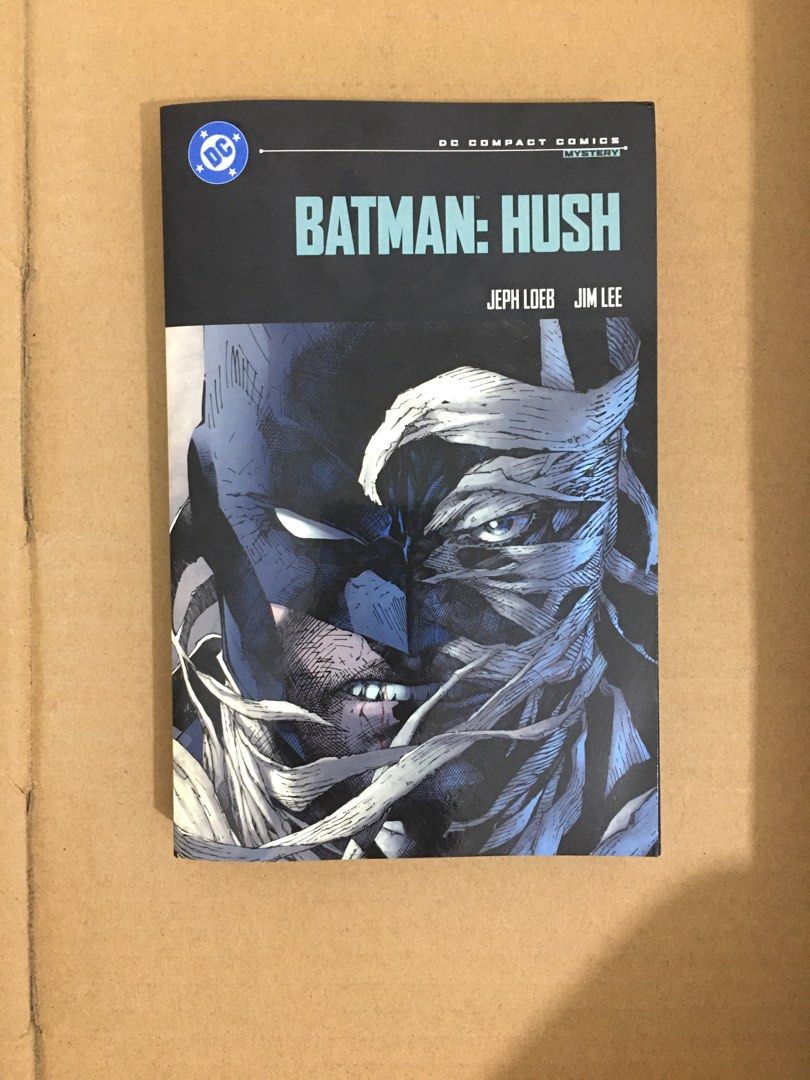 Batman: Hush , DC Compact Version (Category: Comics & Manga) located in Pagadian. Submitted by lunchbox991 (Listing ID 1470743698, Image 1). Description: Batman: Hush DC Compact Read once Top right corner of cover has sign of usage (I accidentally dropped the book) seen in last pic .