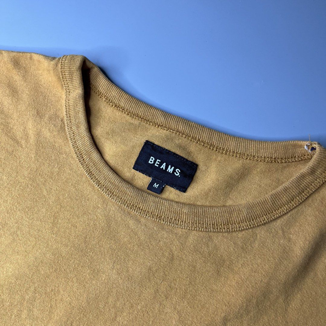 BEAMS POCKET TEE (Category: Tshirts & Polo Shirts ) located in Manila. Submitted by aaaaaahhhhhh (Listing ID 1470846633, Image 3). Description: Medium 24.5W 28L Excellent, Need wash Lalamove or J&t Express + Shipping fee.