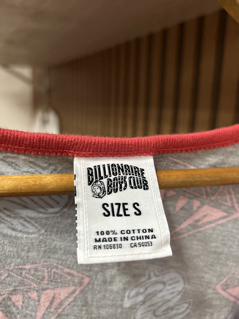 Billionaire boys club (Category: Activewear) located in Mabalacat. Submitted by johnchanfinds (Listing ID 1470766333, Image 3). Description: Excellent condition Size S Width 18 Length 27.5 Color rate 9/10.