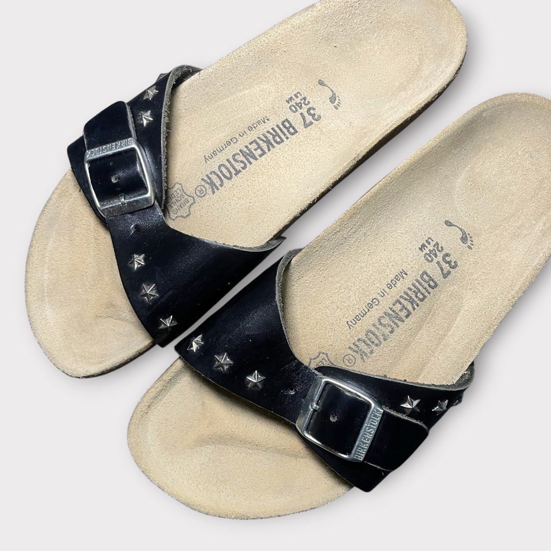 Birkenstock - Madrid Single Strap Star-studded Sandals (Category: Sandals) located in Los Banos. Submitted by declutterking (Listing ID 1470910699, Image 2). Description: Size 37 on tag • pair only Good as new condition Authentic.