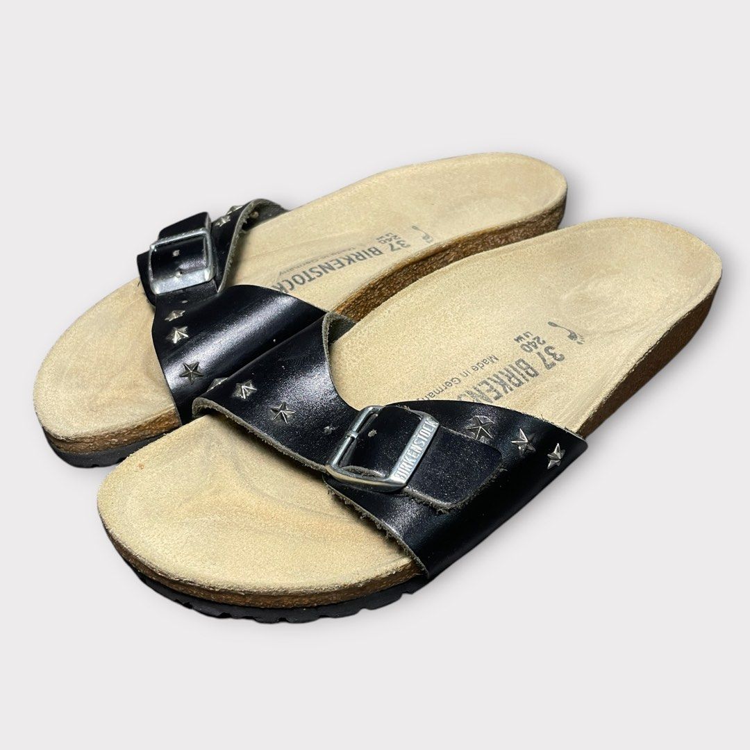 Birkenstock - Madrid Single Strap Star-studded Sandals (Category: Sandals) located in Los Banos. Submitted by declutterking (Listing ID 1470910699, Image 1). Description: Size 37 on tag • pair only Good as new condition Authentic.