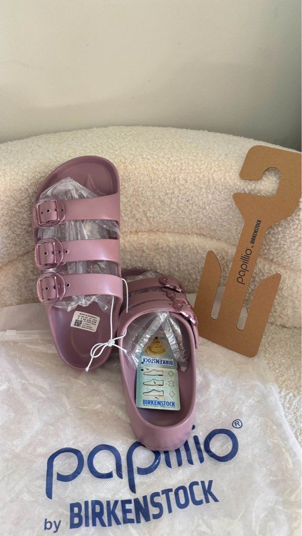 Birkenstock Papillio (Category: Slippers and slides) located in Taguig. Submitted by renzms (Listing ID 1470817001, Image 2). Description: AVAILABLE SIZE: 36 only • on hand & ready to ship • actual photos | what you see is what you exactly get! • shipping nationwide via tiktok co.