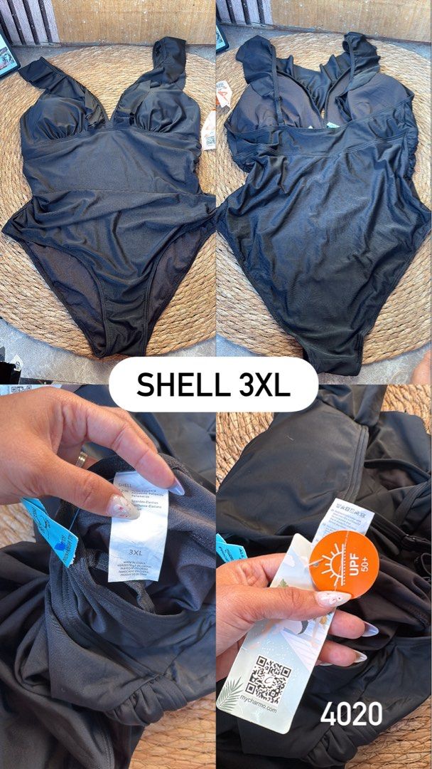 Black raffles 3xl (Category: Bikinis & Swimsuits) located in Malabon City. Submitted by lheithriftshop (Listing ID 1470809099, Image 2). Description: .