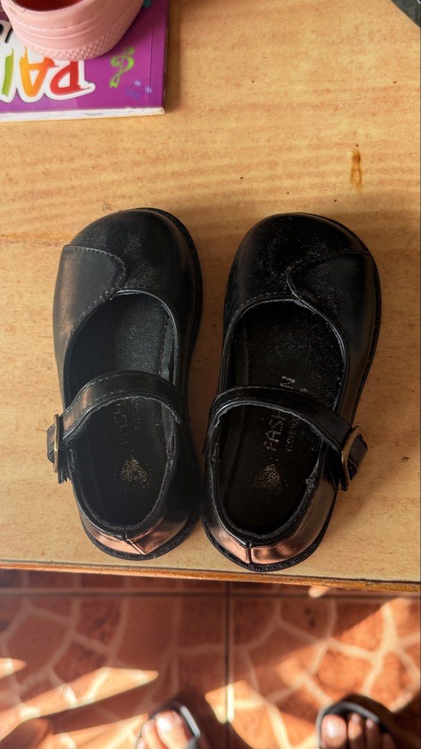 Black School Shoes (Category: Babies & Kids Fashion) located in Tabaco. Submitted by jambrooze40291 (Listing ID 1470774381, Image 1). Description: Never been used, maalikabok lang sa storage. .