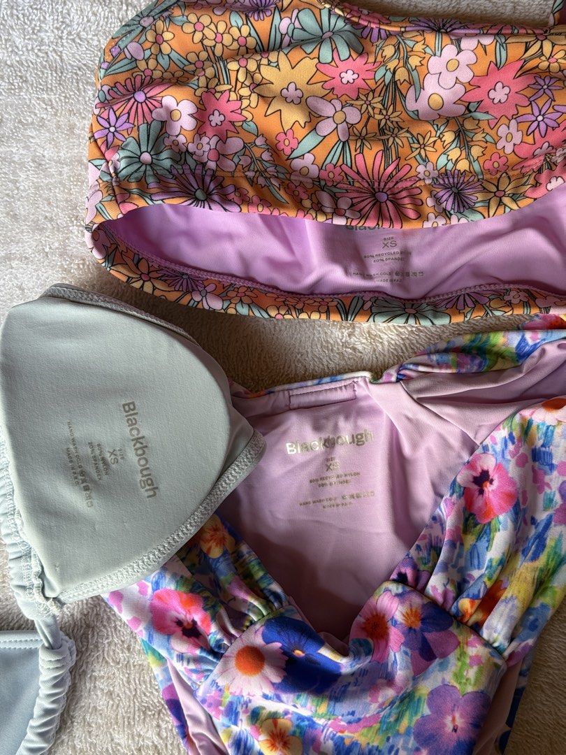 Blackbough Swim Bundle (Category: Bikinis & Swimsuits) located in Manila. Submitted by mira_03 (Listing ID 1470771543, Image 3). Description: Unused pa yung dalawa No more LP pls Original 💯.