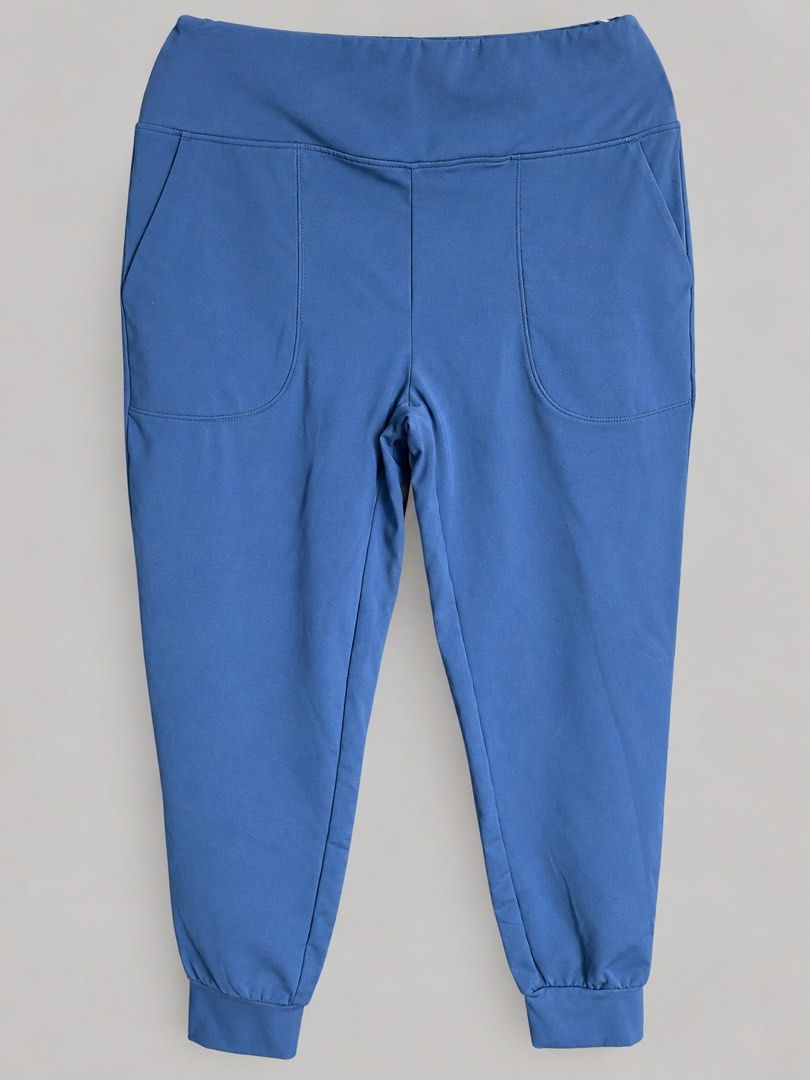 Blue Athleisure Joggers with Deep Pockets (Category: Activewear) located in Bacoor. Submitted by goodfinds02 (Listing ID 1470866420, Image 1). Description: - Color: Vibrant blue - Pockets: Deep front pockets for convenience - Waistband: Wide and elastic to stay secure during any activity - Fit: Snug cuffed ankles and soft stretch fabric for easy movement - Perfect for: Workouts, gym sessions, or casual lounging.