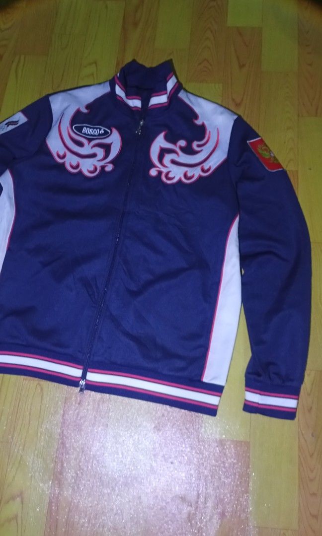Bosco Russia Olympics Track Jacket (Category: Luxury Apparel) located in Manila. Submitted by mojonarchives (Listing ID 1470747047, Image 3). Description: Bosco Russia Olympics Track Jacket Size:XL Dimes:W24xL28 Sleeves:27 inches Condition Excellent Colorate 9.5/10 Delivery Every Saturday 🙏 MOP Gcash 📬 MOD Jnt Express 🚀.