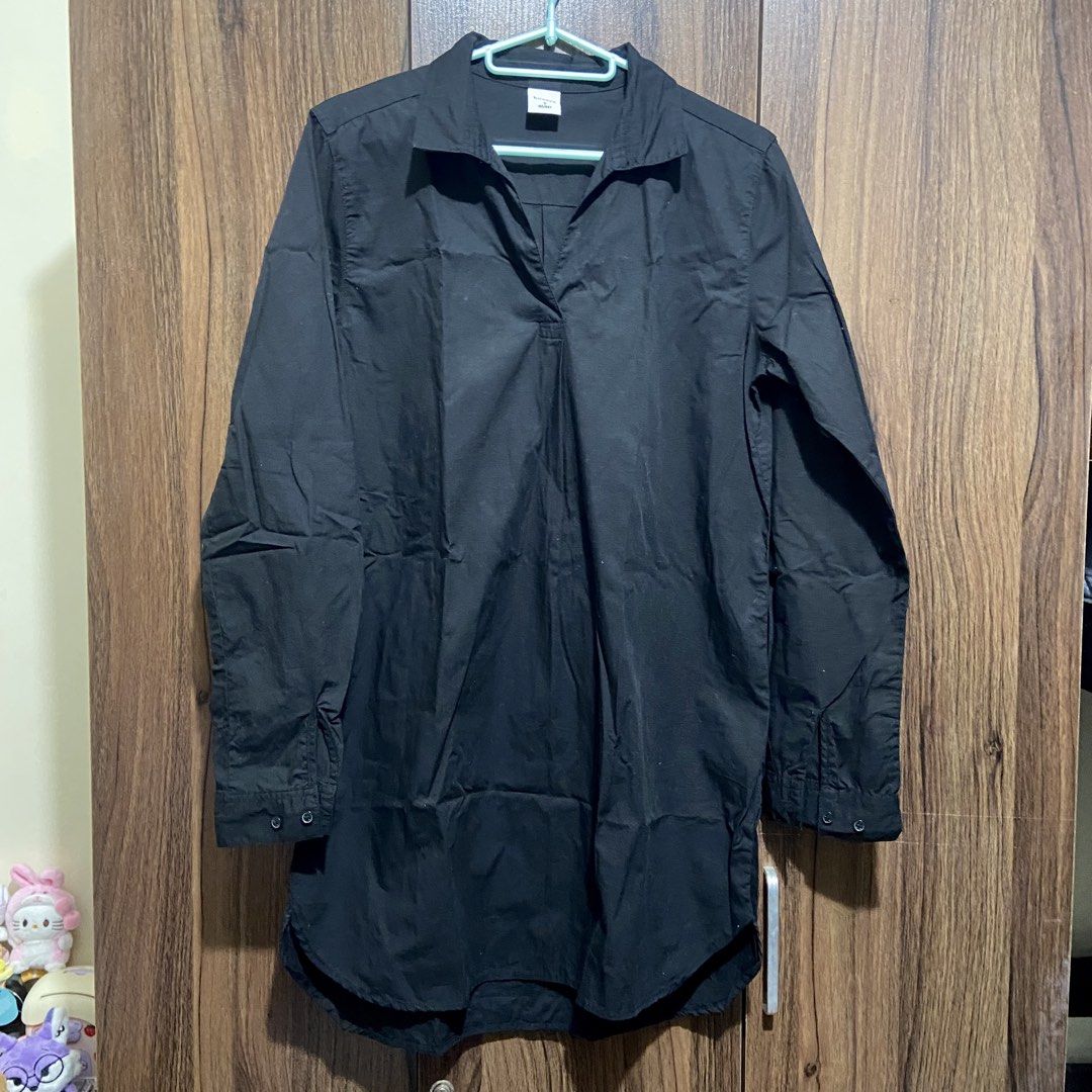 Bossini Black Long Sleeve Dress (Category: Dresses) located in Marikina City. Submitted by jeliie (Listing ID 1470884035, Image 1). Description: No issue.