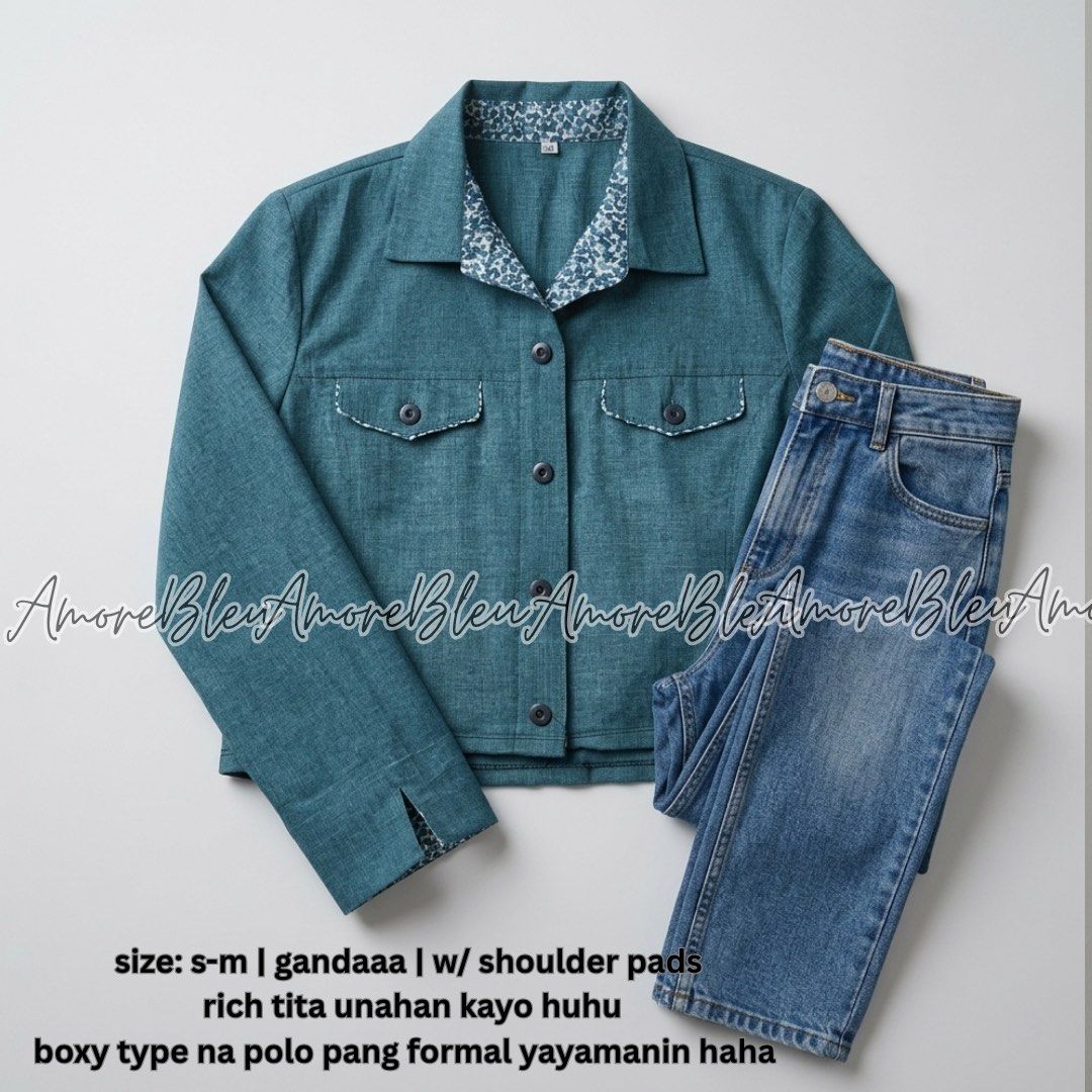 BOXY POLO TOP (Category: Blouses) located in Malasiqui. Submitted by amorexbleu (Listing ID 1470758600, Image 1). Description: loc: malasiqui, pangasinan jnt ship, no cod .