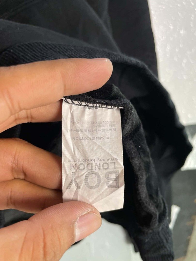 Boy London Black Hoodie (Category: Coats, Jackets and Outerwear) located in San Jose. Submitted by vincefresn21903 (Listing ID 1470889166, Image 3). Description: .