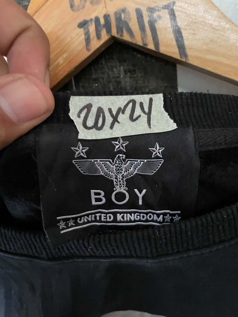 Boy London Sweatshirt (Category: Coats, Jackets and Outerwear) located in San Jose. Submitted by vincefresn21903 (Listing ID 1470891122, Image 2). Description: .