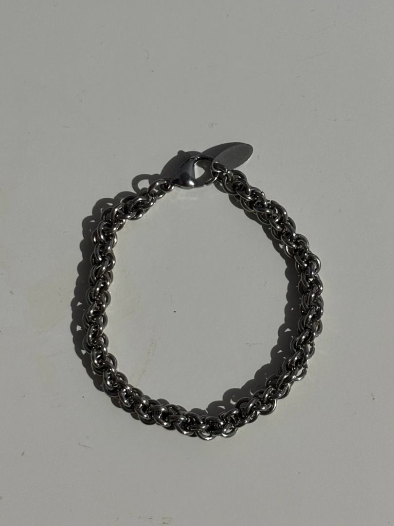 Bracelet Handmade Stainless Jewelry (Category: Bracelets) located in Rizal. Submitted by jjszenn (Listing ID 1470845144, Image 1). Description: Bracelet Handmade Stainless Jewelry Size: 5.5 inches - 6 inches 📍Location/Meetup: Cainta, Taytay, Antipolo 🚚 Deliver: Through Lalamove, buyer shoulders the shipping fee. 💵MOP: GCash, Bank Transfer RFS: Declutter.
