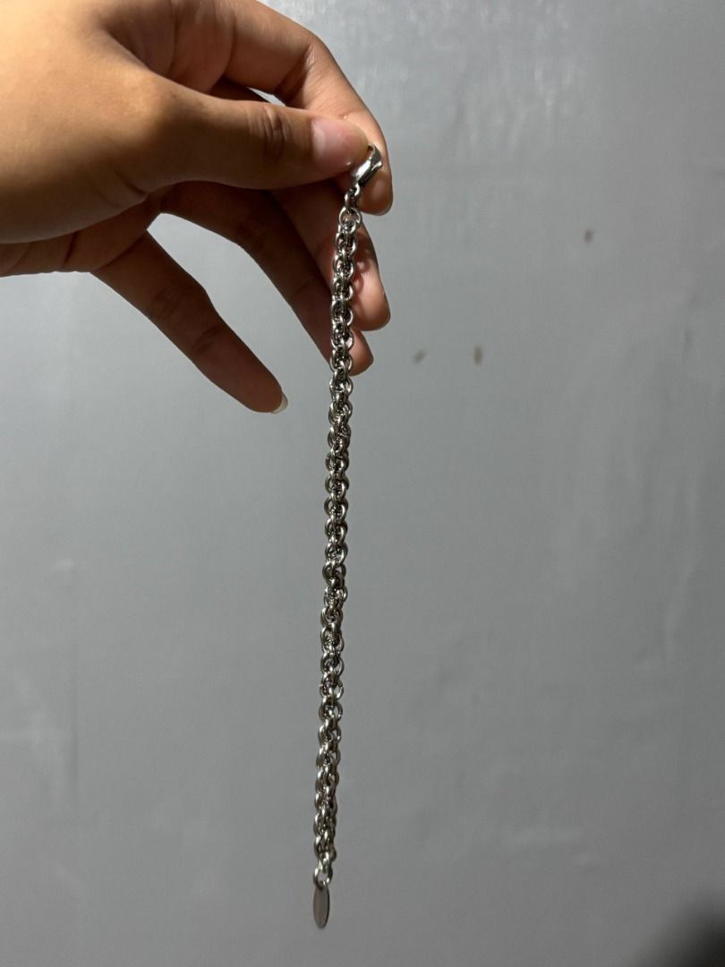Bracelet Handmade Stainless Jewelry (Category: Bracelets) located in Rizal. Submitted by jjszenn (Listing ID 1470845144, Image 2). Description: Bracelet Handmade Stainless Jewelry Size: 5.5 inches - 6 inches 📍Location/Meetup: Cainta, Taytay, Antipolo 🚚 Deliver: Through Lalamove, buyer shoulders the shipping fee. 💵MOP: GCash, Bank Transfer RFS: Declutter.