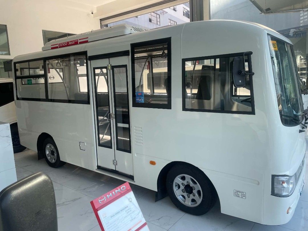 BRAND NEW MODERN PUV (Category: Industrial Equipment) located in Las Pinas. Submitted by eadricellie (Listing ID 1470746323, Image 3). Description: PUV Class 2 4 Wheeler passenger capacity 26 (8standing) -BODY single Desk Skeleton type Body combination of rectangular tubes & Bended sheet metal, All Steel, Non RIVETED front & Rear: Fiber-Rienforced Plastic flooring: Marine Plywood with Vinyl Studded Gray matting side & celling panel: High pressure