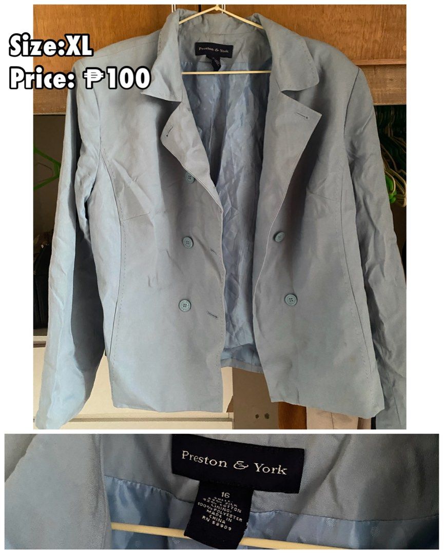 Branded Blazers (Category: Coats, Jackets and Outerwear) located in Quezon City. Submitted by ultimategreatdeal (Listing ID 1470833686, Image 2). Description: .
