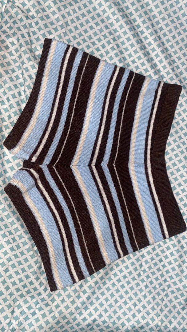 Brown and Blue coords (Category: Sets or Coordinates) located in Cebu City. Submitted by cvrleen16 (Listing ID 1470870084, Image 3). Description: Wore this once only. Stretchable material, very comfy.
