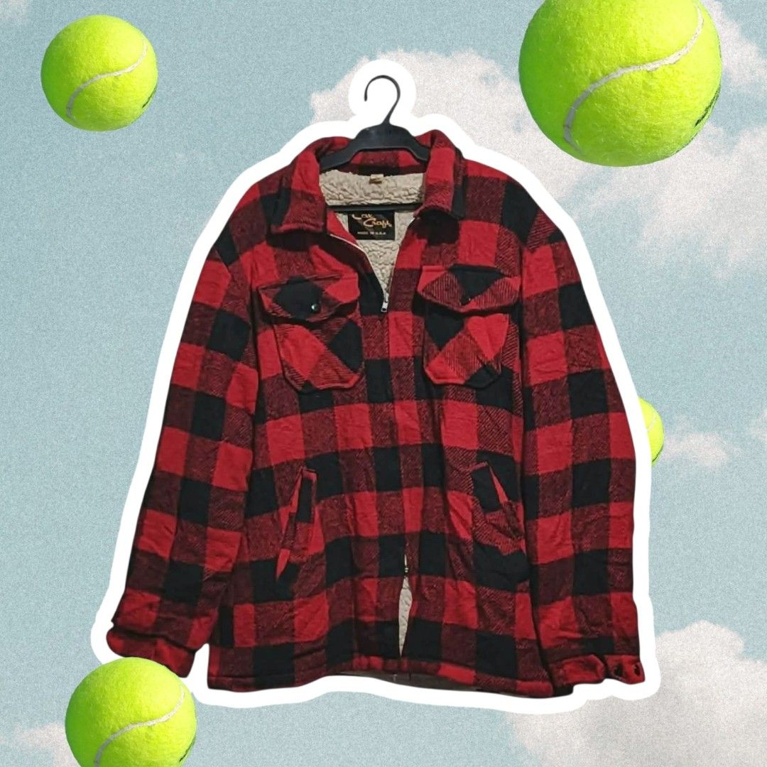 Buffalo Plaid Sherpa Lined Flannel Jacket | Winter Jacket (Category: Coats, Jackets and Outerwear) located in Makati City. Submitted by kayogre.ph (Listing ID 1470823046, Image 1). Description: TAYO PO, PINAKA-LOWEST AT THE MARKET! 💯 If natataasan po kayo sa PRESYO ko. Open po ang "MAKE OFFER" button ko. Kayo po mag-dedecide, ng PRESYO niyo. MABILISAN lang po ako magbenta. (all items, are sale on rush! 💨) 🚛 FAST & FREE SHIPPING on most items! 